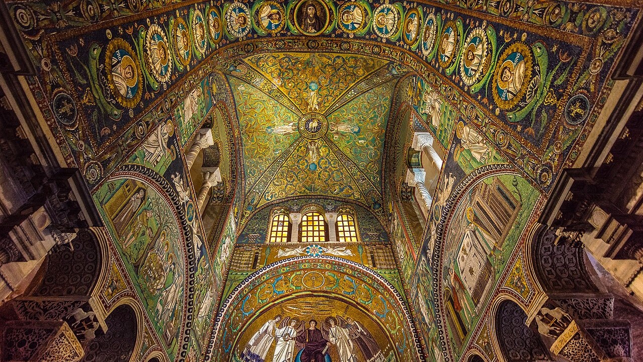 san vitale mosaici abside